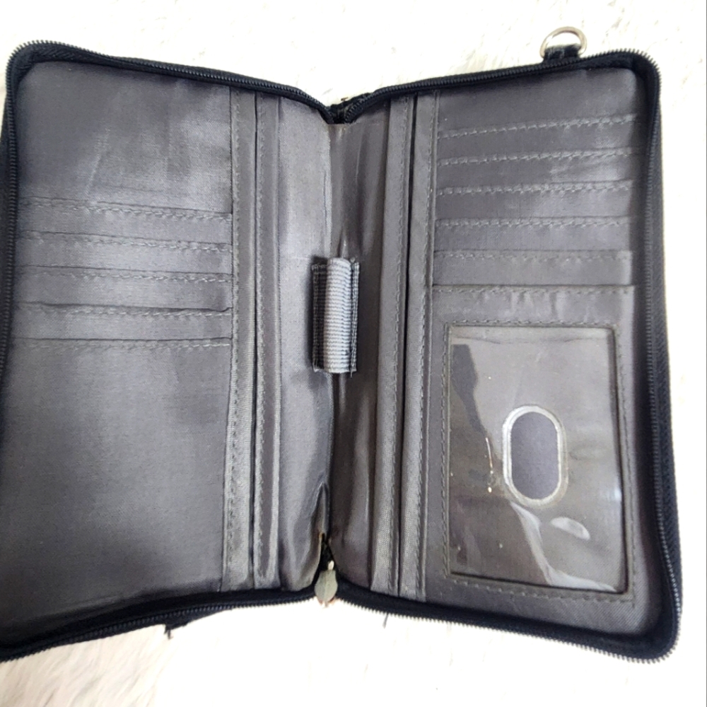 Thirty-One Houndstooth Pattern Bifold Wallet - image 7